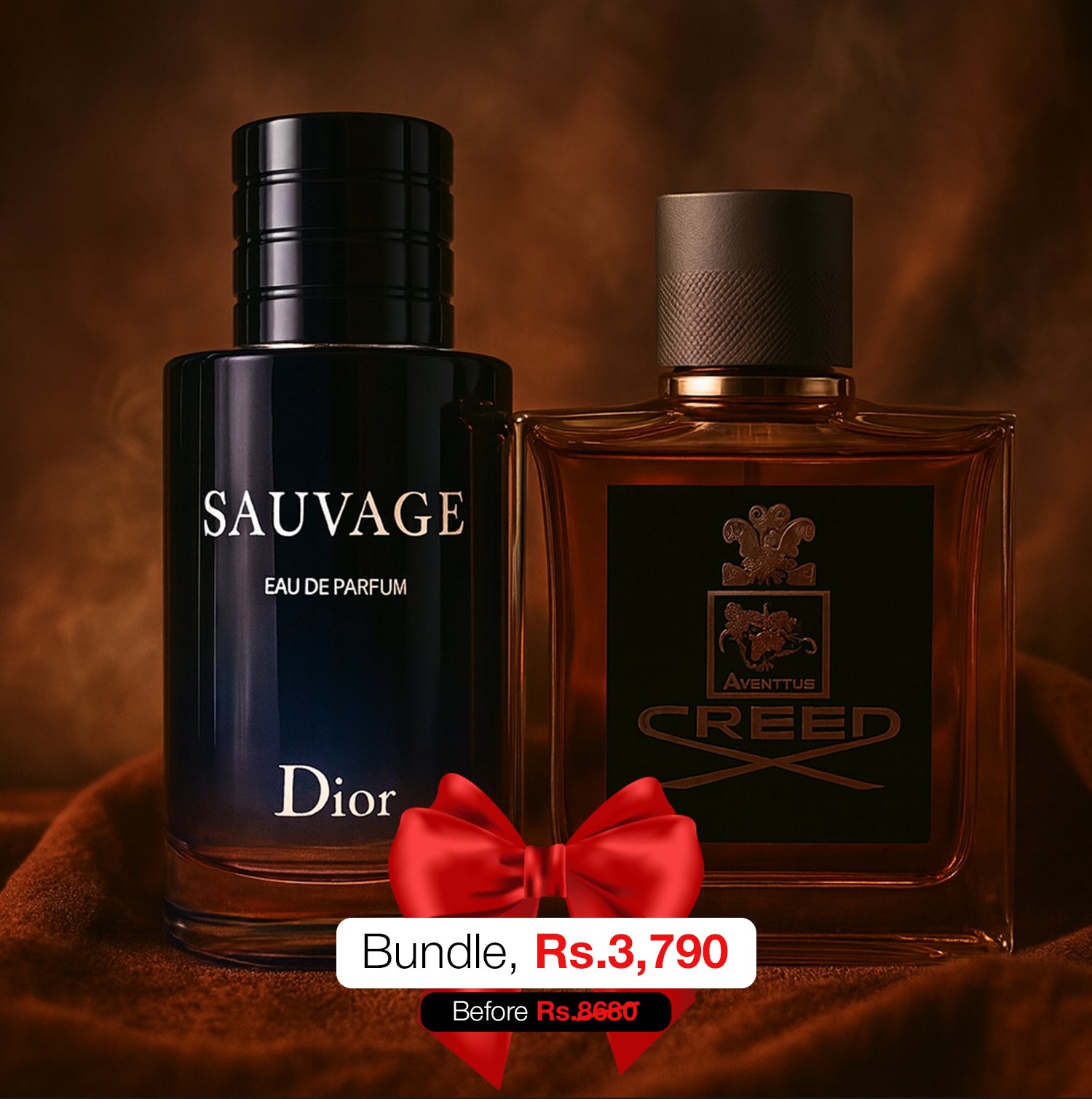 CD Sauvage + Creed Love In Black 100ml – Bundle #3